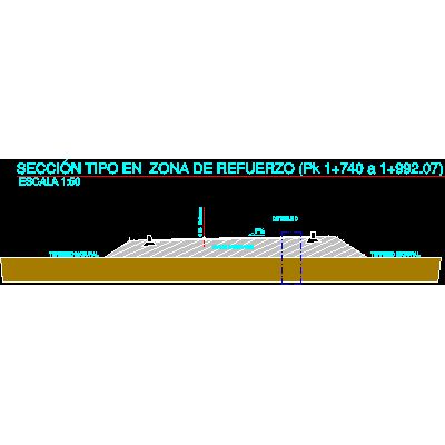Carretera - seccion refuerzo