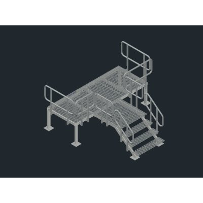 Plataforma para acceso a sitios elevados