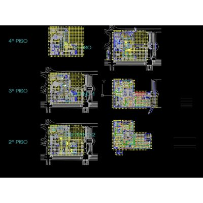Plano de aire acondicionado - 5 niveles