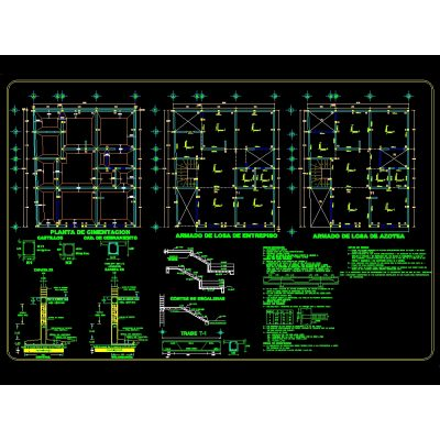 Planos Estructurales de Edificio