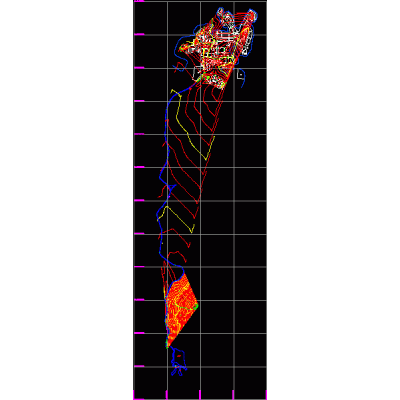 Plano Topografico de Simiti, Bolivar