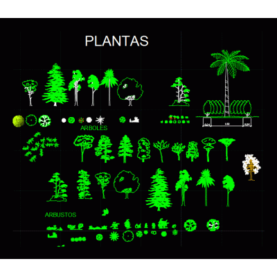arboles y plantas vegetacion
