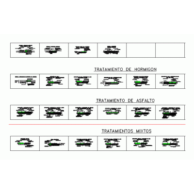 Detalles de pisos - pisos exteriores