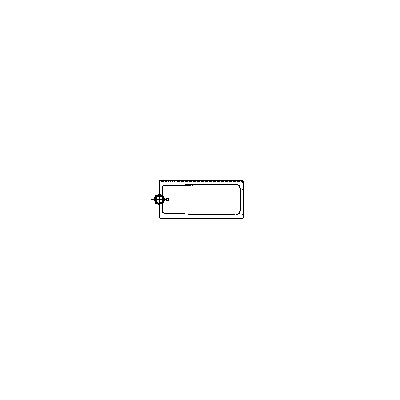 Banera Rectangular Moderna