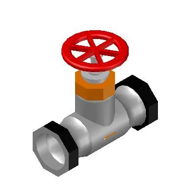 Valvula de volante 3d