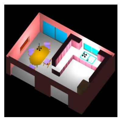 Cocina en 3d