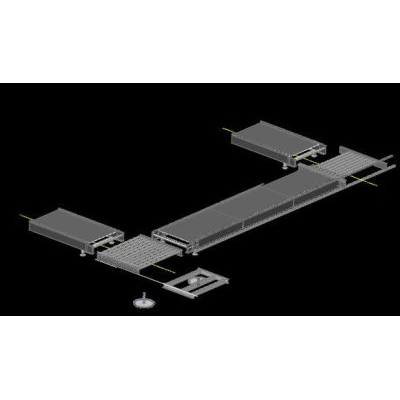 Transportadora Modular con Giro Integrado