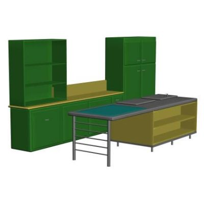 Conjunto de Muebles de Cocina Moderna