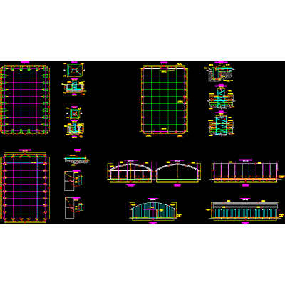 Galpon estructura metalica