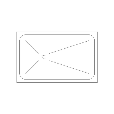 Plato De Ducha Rectangular, De 1,20×0,75M