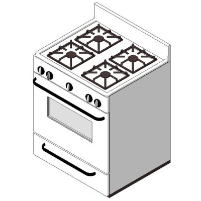Cocina a gas