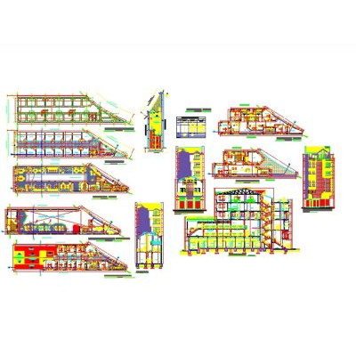 Edificio con locales comerciales