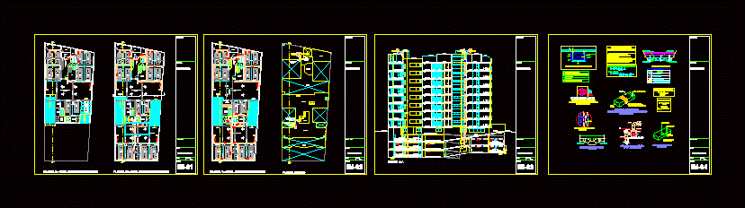 Plans of mechanical installations