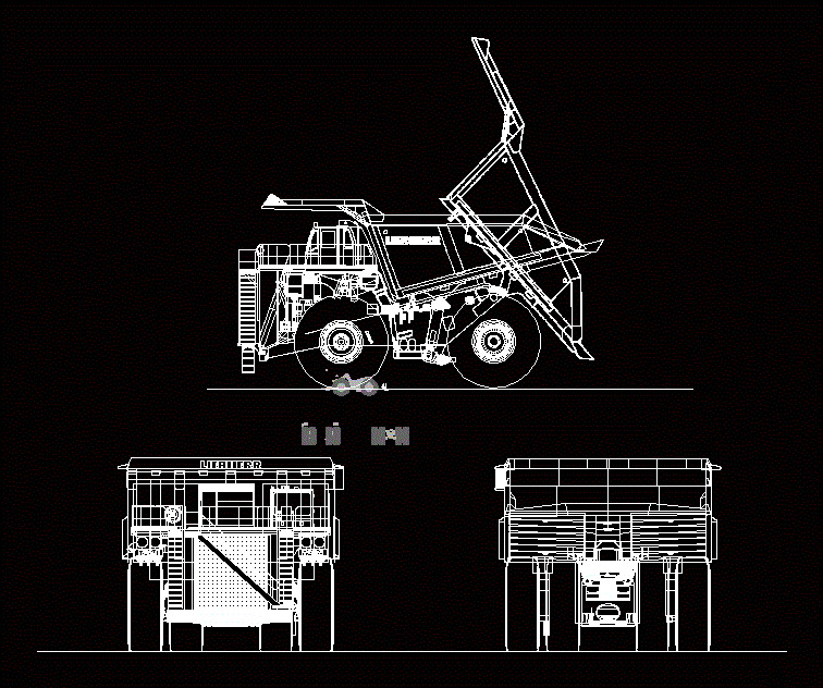 Camion minerario