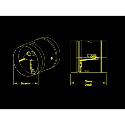Damper contra fuegos modelo dfdr-510