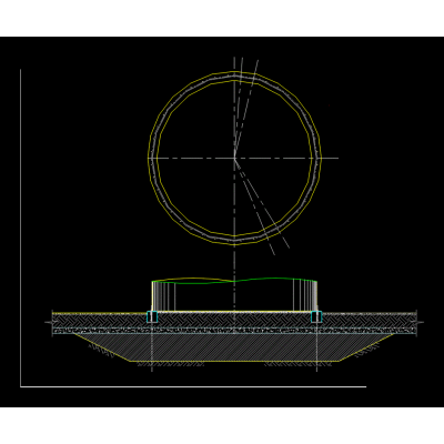Plano de fundacion para tanque de almacenamiento