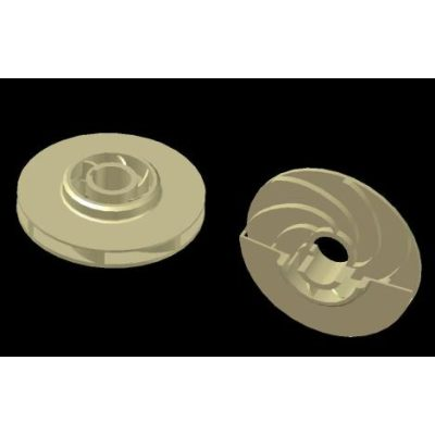 Impulsor centrifugo 3d