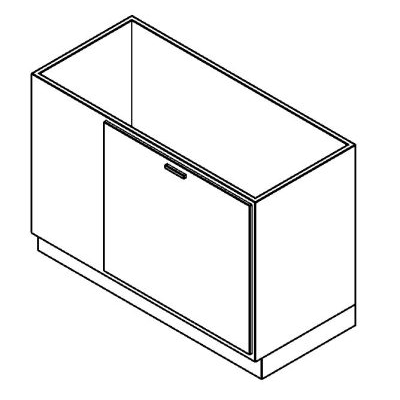 Gabinete de Cocina Bajo Mesada