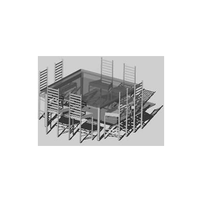 3d dining table