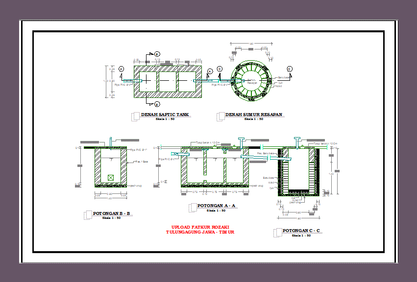 Detail of septic tank plan autocad file, plan and section detail, dimension  detail, namign detail, main hole… | Septic tank, Septic tank design, Septic  tank systems