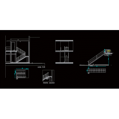 Escalera metalica