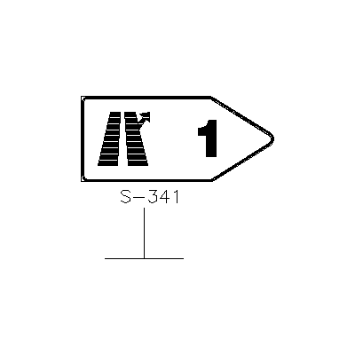 Indicador de Autopista S-341