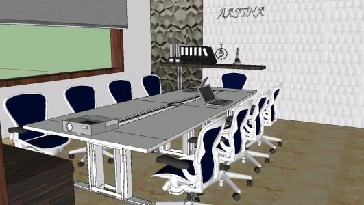 contemporary conference room