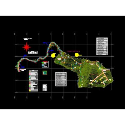 Plano de agua potable coimaca angasmarquilla