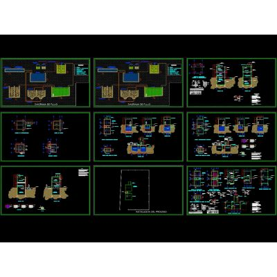 Chemical physical treatment plant