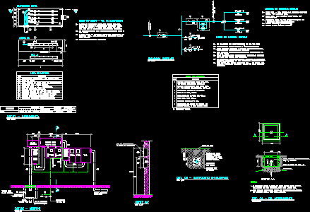 Electrical detail of busbar