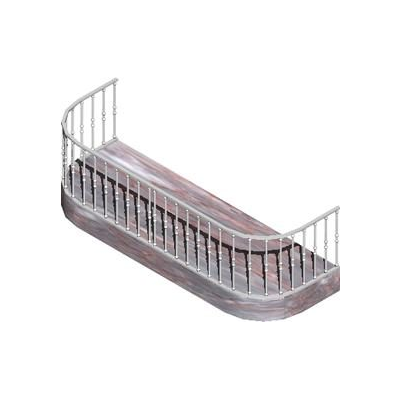 balcon avec balustrade