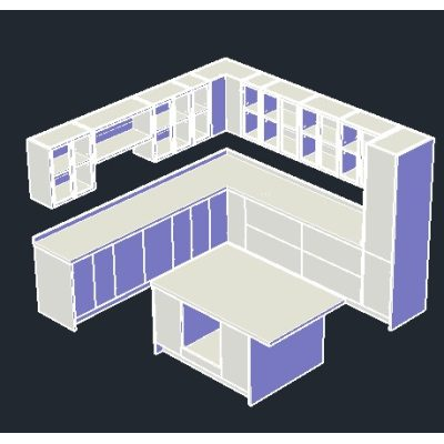 Diseno Integral de Cocina en 3D