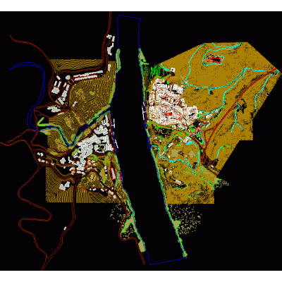 Mapa de sanlucar de guadiana y alcoutim