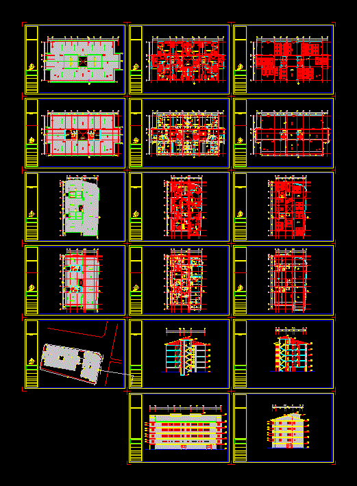 Edificio de departamentos 2 bloques y 64 unidades