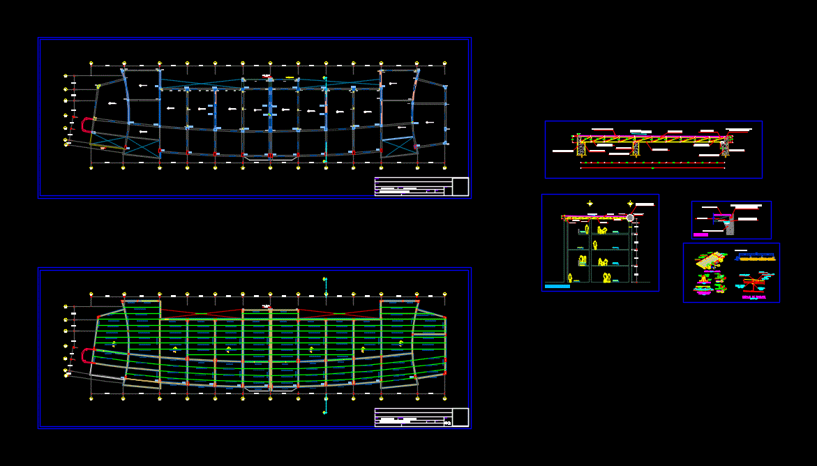 Structural and truss plan