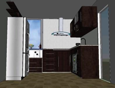 3D-modulare Küche