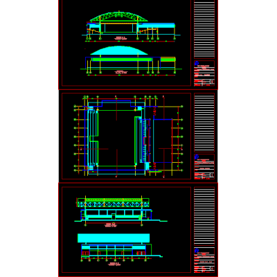 Diseño coliseo cartagena col.