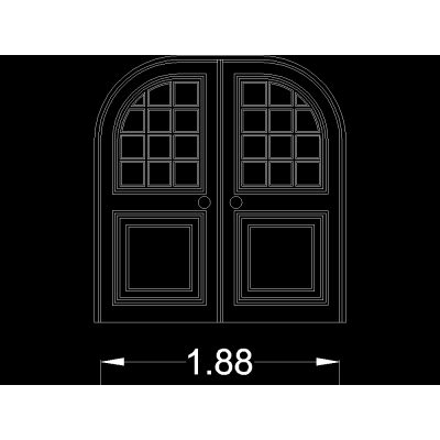 Puerta doble