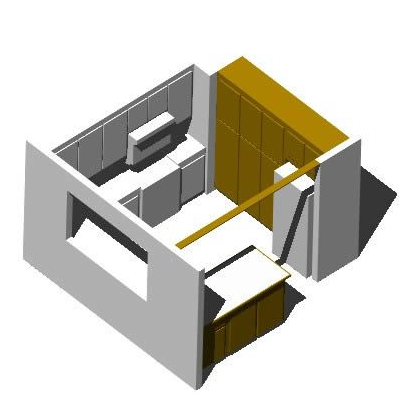 Cocineta 3d