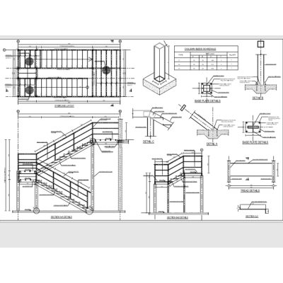 Escalera de acero para trabajos industriales PDF