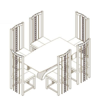Elegant Dining Room Set