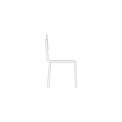 Silla En Alzado Lateral