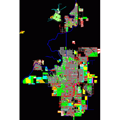 Plano de ciudad obregon sonora