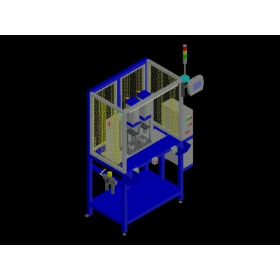 Maquinaria para ensamblaje 3d