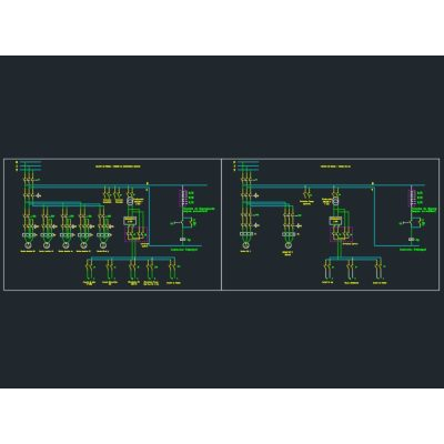 Diagrama unifilar de insltaciones electricas