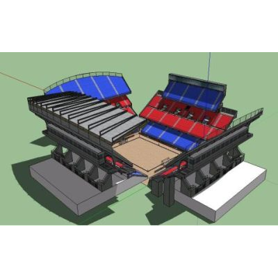 Estadio futbol playa