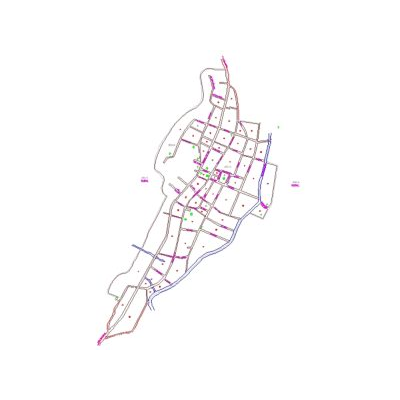 Plano Urbano Detallado de Tierra Blanca