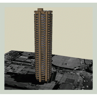Torre del centro civico de lima