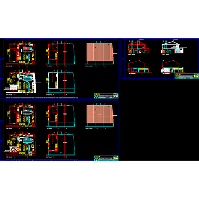 Plano de Restaurante Moderno