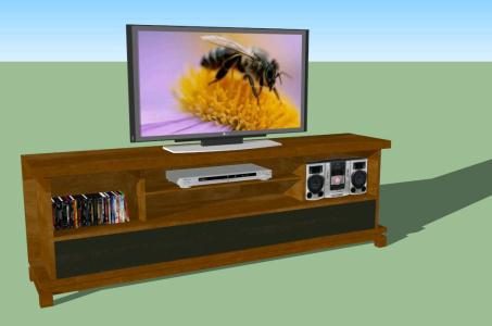 3D-TV-Schrank